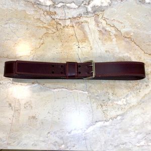 Fullum & Holt Double Prong Belt. 36/90, 1-1/2”W, 43”L. New Unworn.